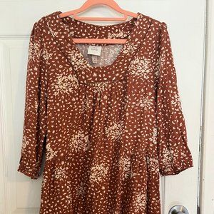 Knox Rose 3/4 Sleeve Dress, M